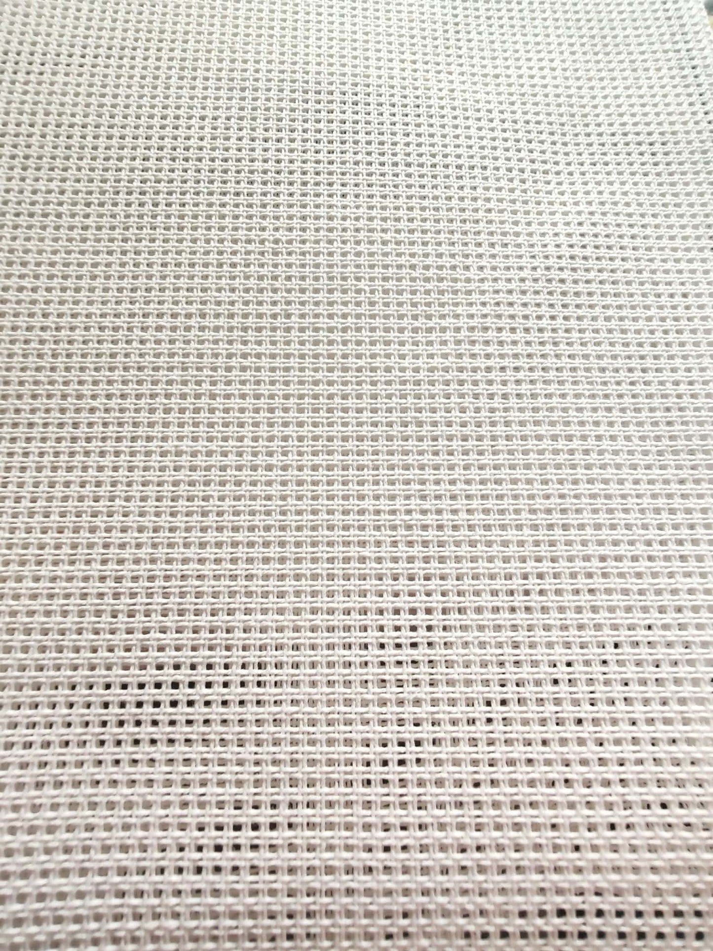 Hímzővászon, duplaszálas kanava fehér 4,8 öltés/cm 12 count 25x50cm