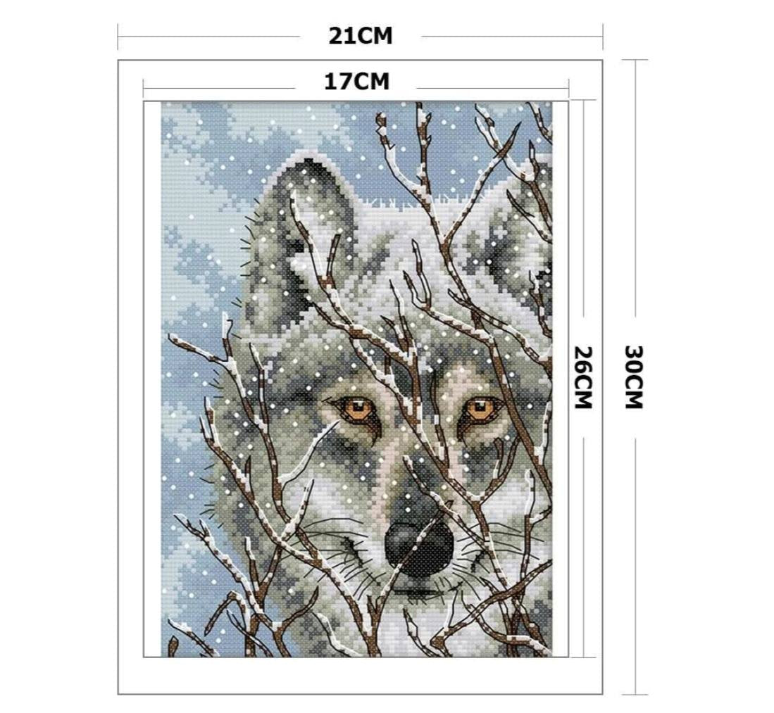 előnyomott keresztszemes készlet