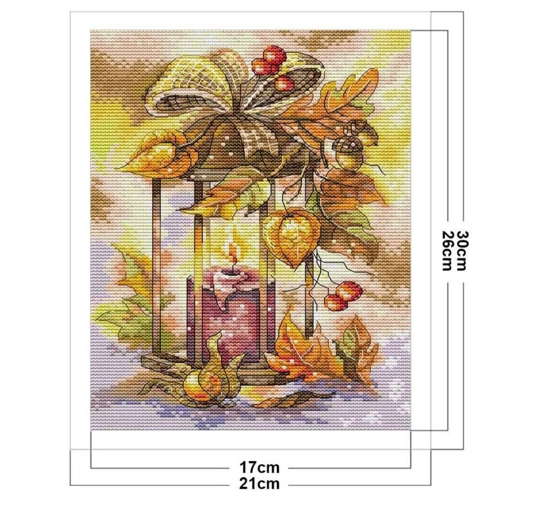 előnyomott keresztszemes