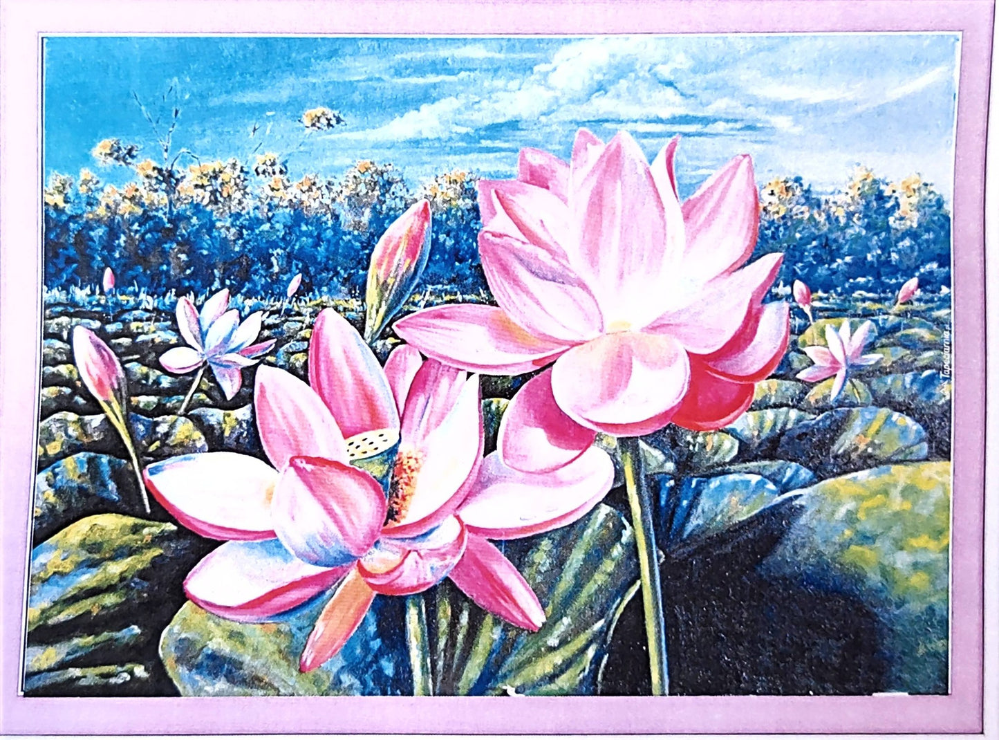 Vizi liliom Keresztszemes készlet leszámolható és előnyomott egyben