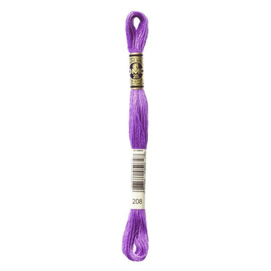 DMC hímzõfonal - 208-vy dk lavender