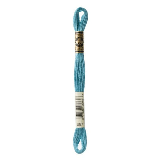 DMC hímzõfonal - 597-turquoise