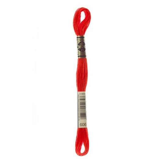 DMC hímzõfonal - 606-bright orange-red
