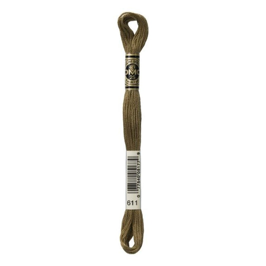 DMC hímzõfonal - 611-drab brown