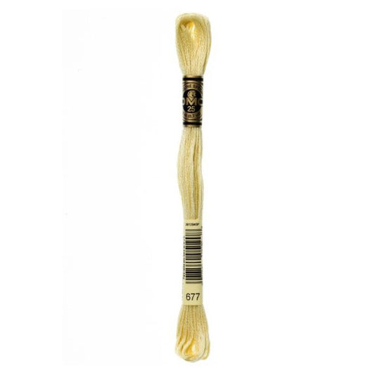 DMC hímzõfonal - 677-vy lt old gold