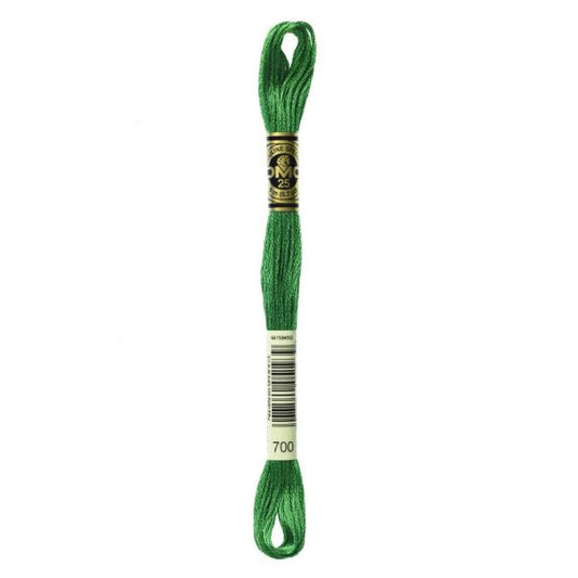 DMC hímzõfonal - 700-bright green