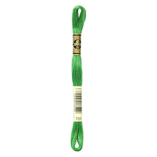 DMC hímzõfonal - 701-lt green