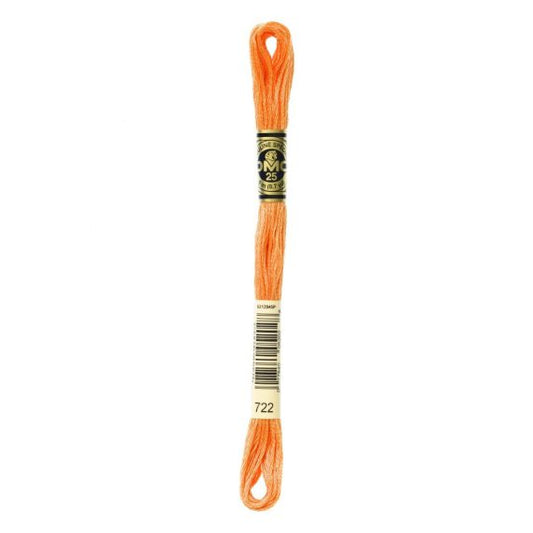 DMC hímzõfonal - 722-lt orange spice