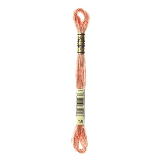 DMC hímzõfonal - 758-vy lt terra cotta