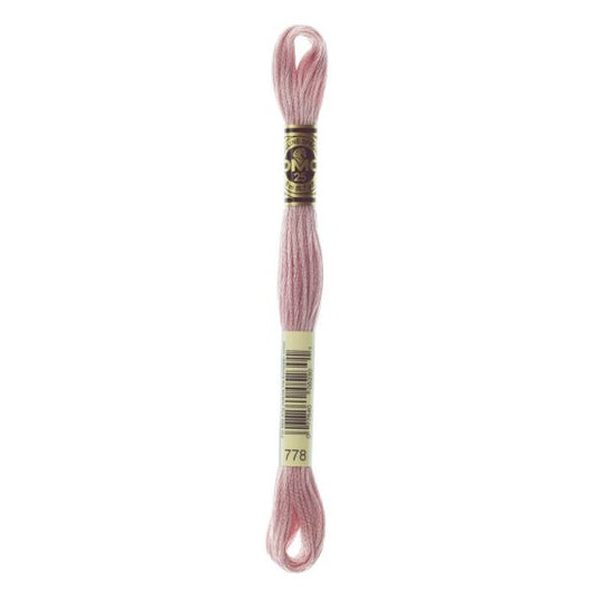 DMC hímzõfonal - 778-vy lt antique mauve