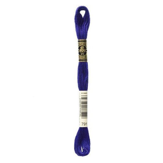 DMC hímzõfonal - 791-vy dk cornflower blue