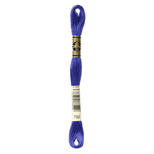 DMC hímzõfonal - 792-dk cornflower blue