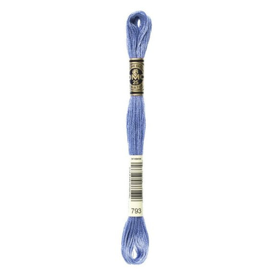 DMC hímzõfonal - 793-md cornflower blue