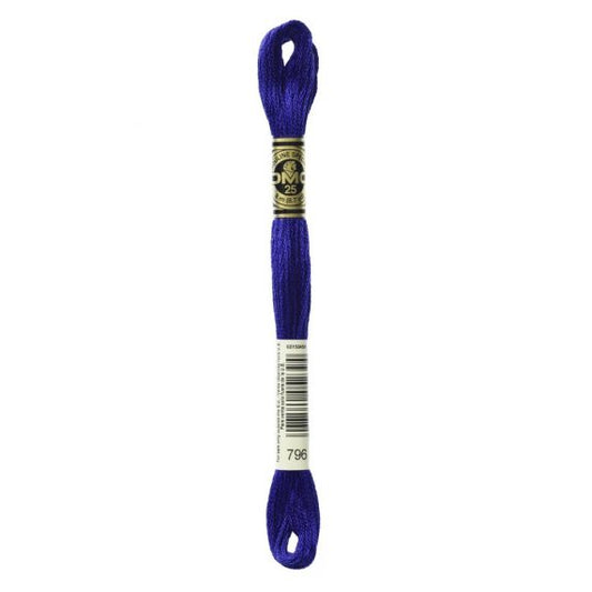 DMC hímzõfonal - 796-dk royal blue