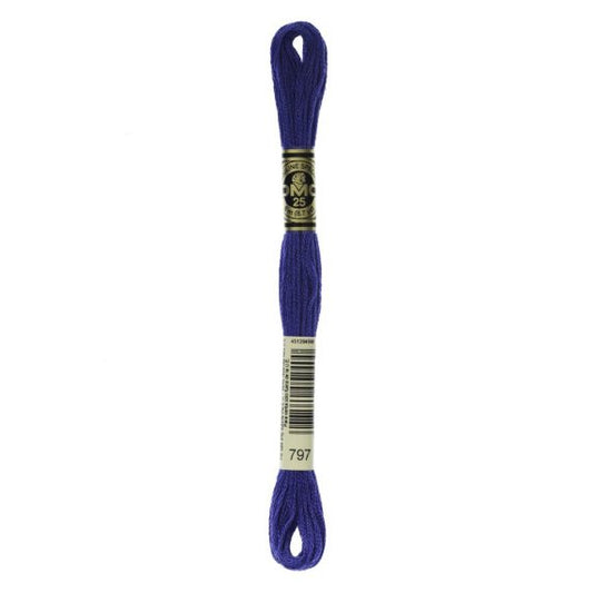 DMC hímzõfonal - 797-royal blue