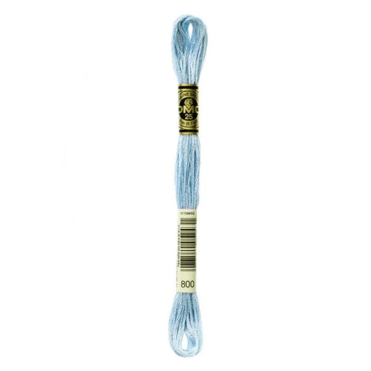 DMC hímzõfonal - 800-pale delft blue