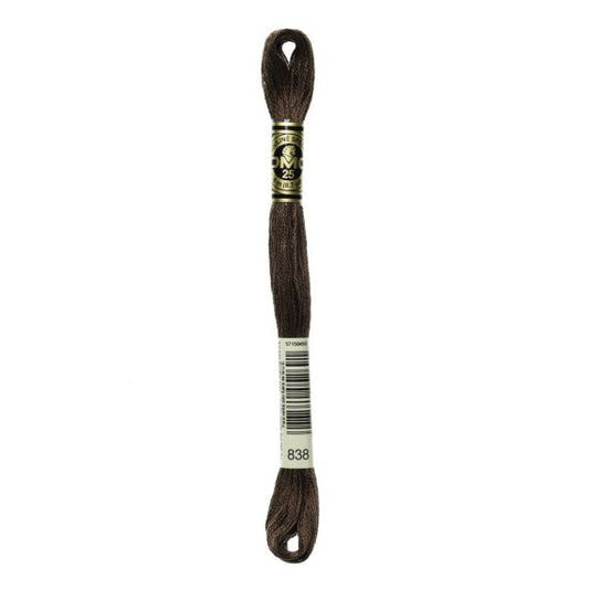 DMC hímzőfonal - 838-vy dk beige brown
