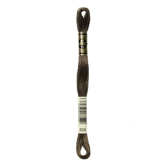 DMC hímzőfonal - 839-dk beige brown