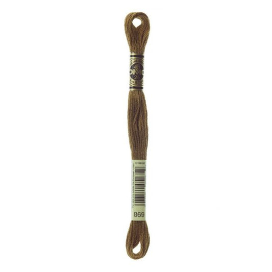 DMC hímzőfonal - 869-vy dk hazelnut brown