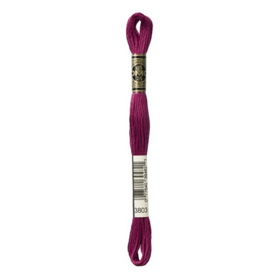 DMC hímzõfonal - 3803-dk mauve