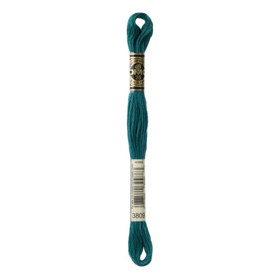 DMC hímzőfonal - 3809-vy dk turquoise
