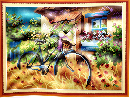 keresztszemes előnyomott készlet