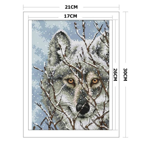 előnyomott keresztszemes készlet