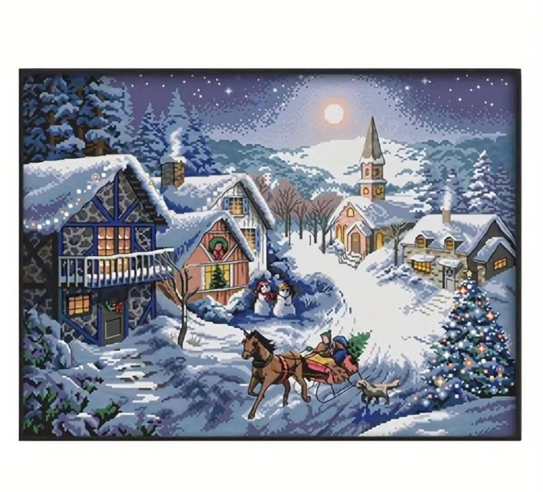 keresztszemes előnyomott 