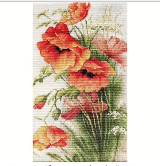 előnyomott keresztszemes készlet