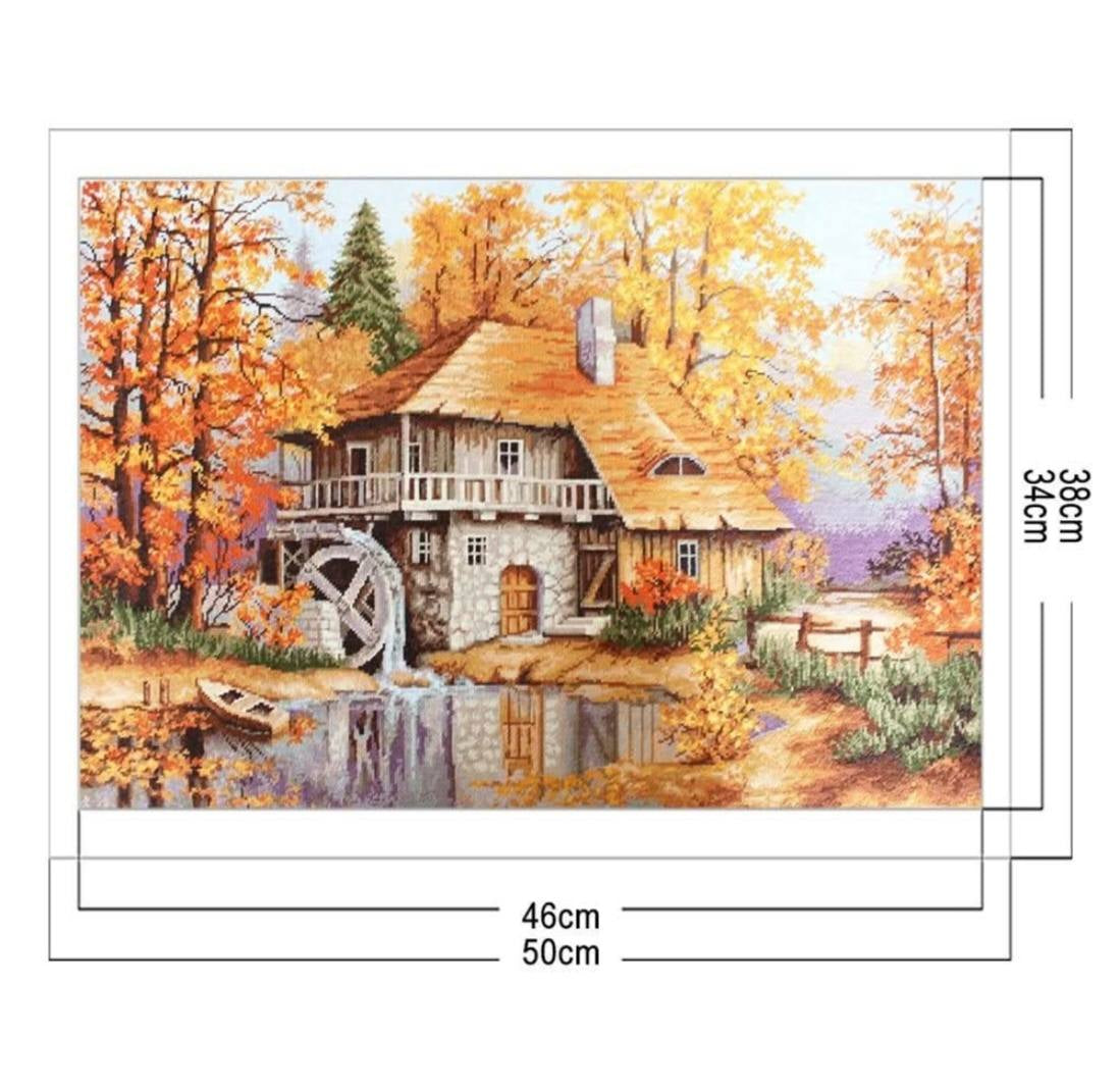 előnyomott keresztszemes 