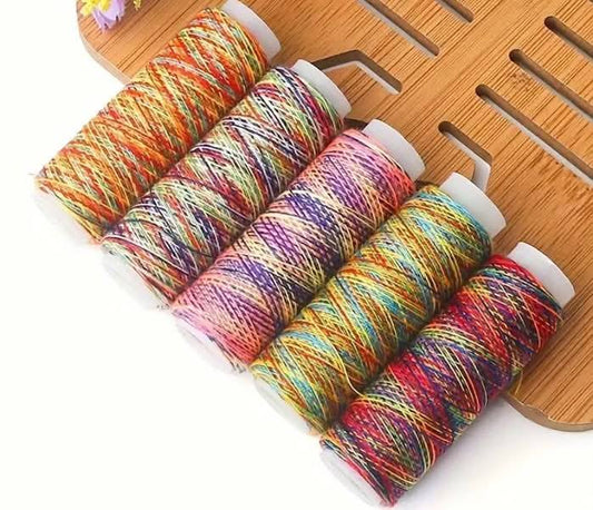 ombre színes cérna hímzéshez is alkalmas